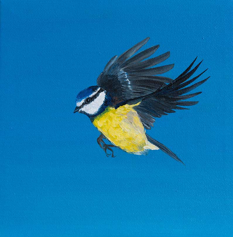 Joy, 2020, oil on canvas, by Elleny Gherghe