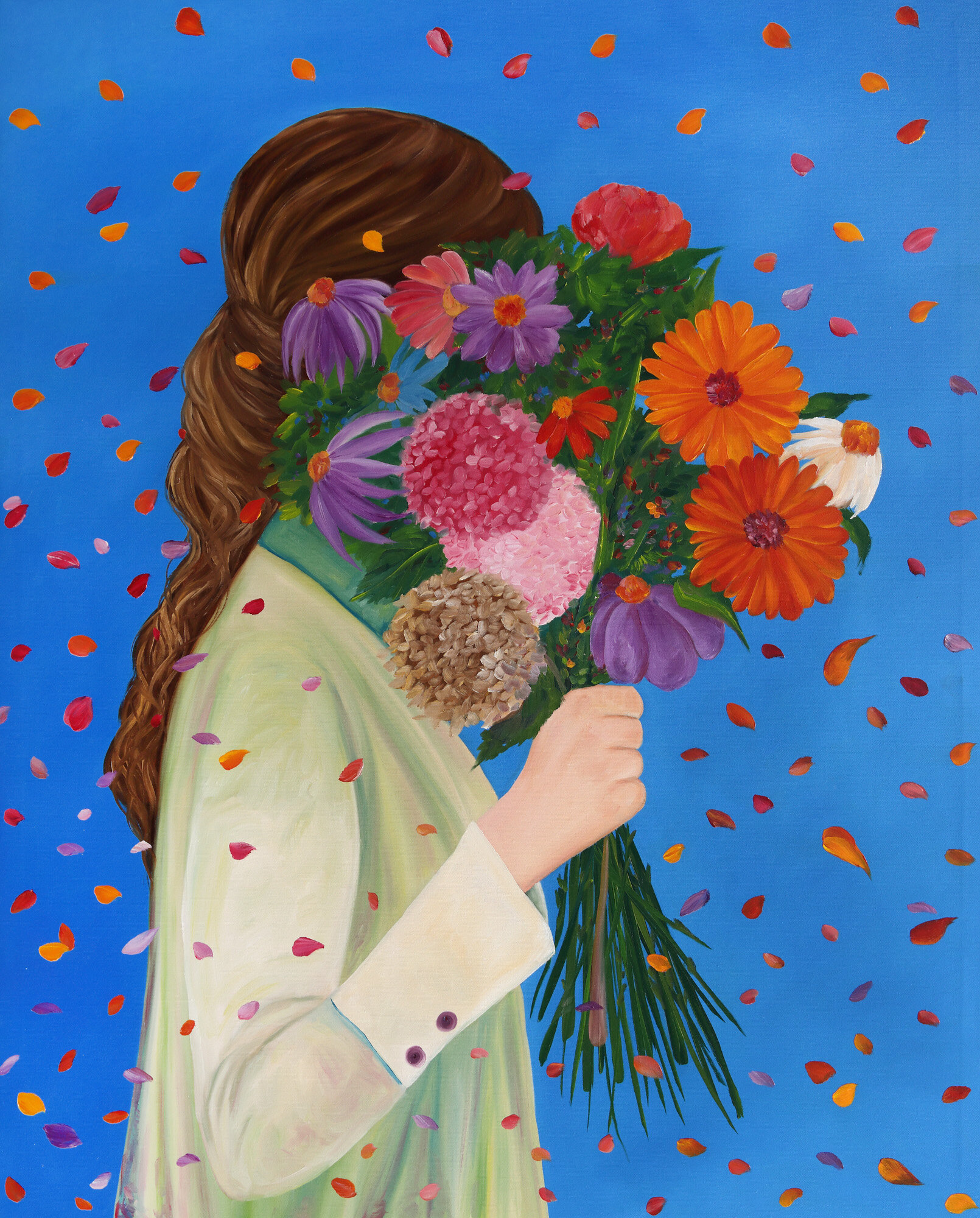 Alegria, 2023, oil on canvas, by Elleny Gherghe