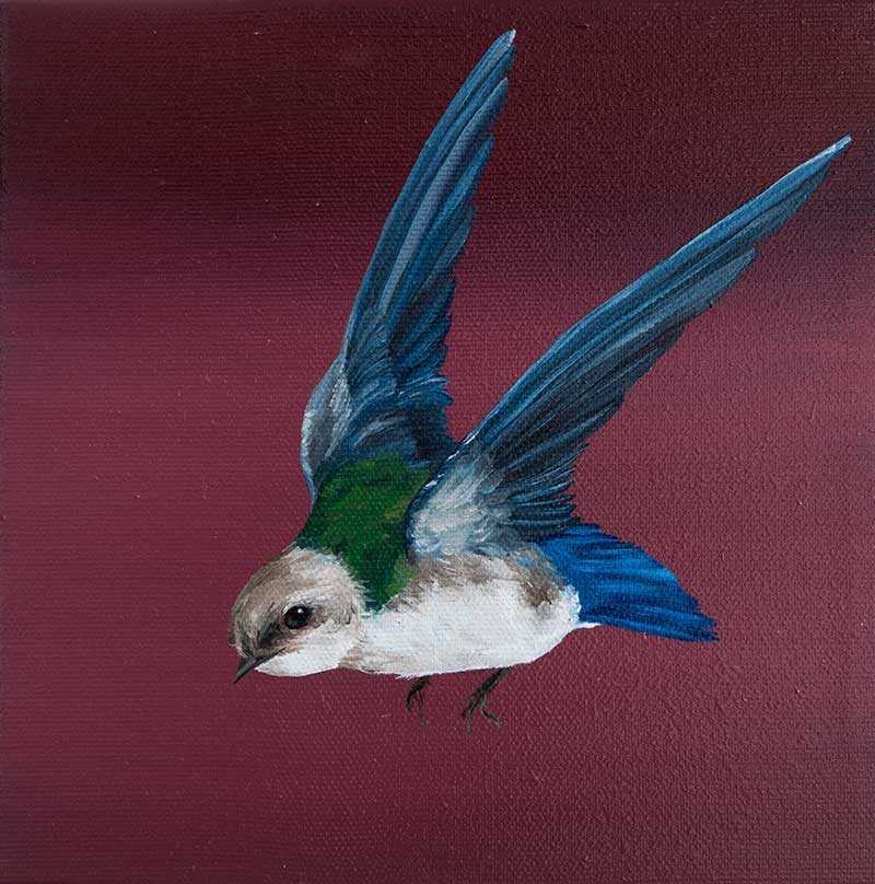 Passion, 2020, oil on canvas, by Elleny Gherghe