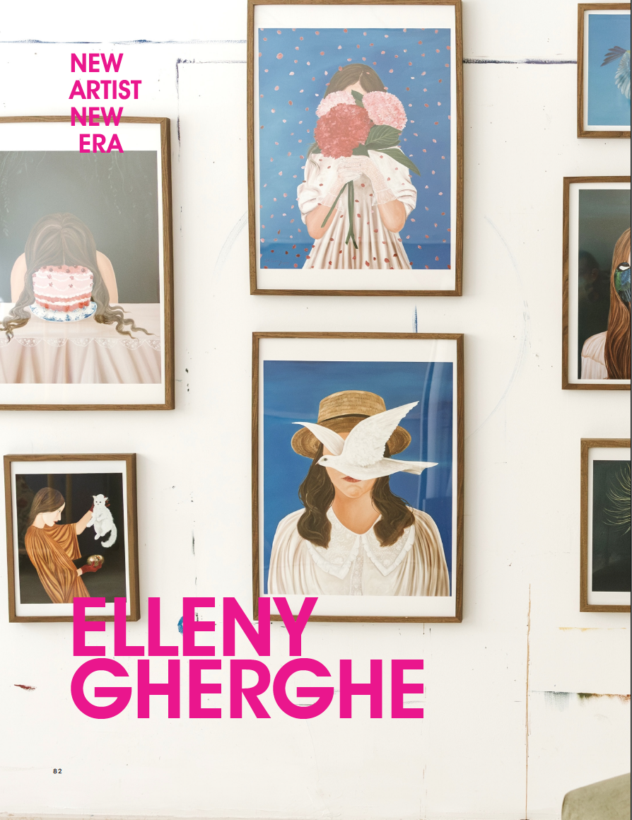 The Guide Artists Magazine feature on Elleny Gherghe, page 82