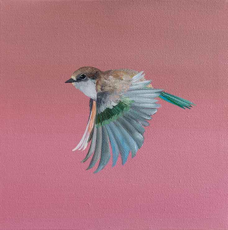 Serenity, 2020, oil on canvas, by Elleny Gherghe