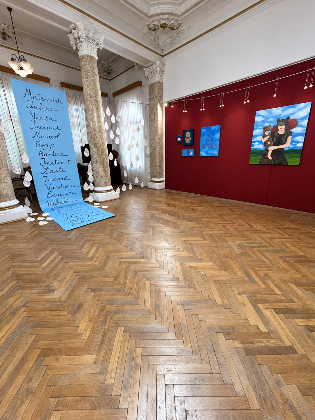 Motherhood and the Beast Within — installation view with TAYUN