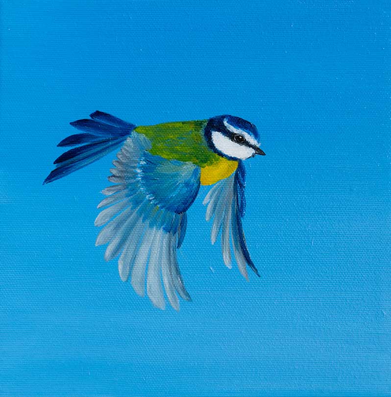 Happiness, 2020, oil on canvas, by Elleny Gherghe