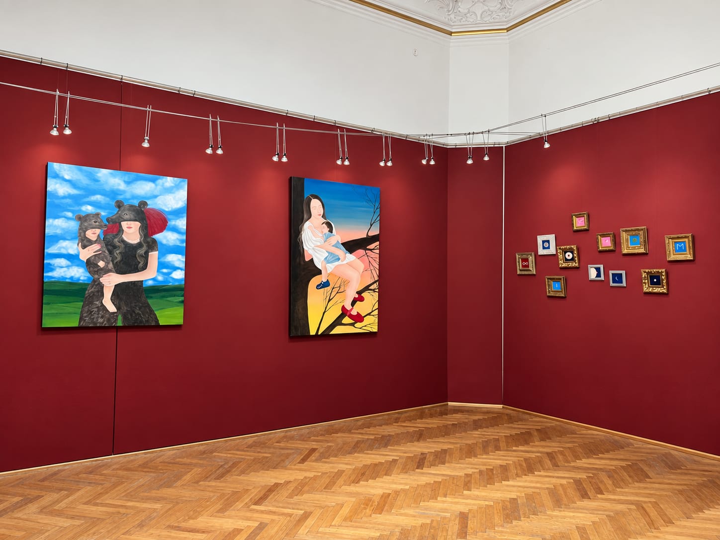 Motherhood and the Beast Within — installation view