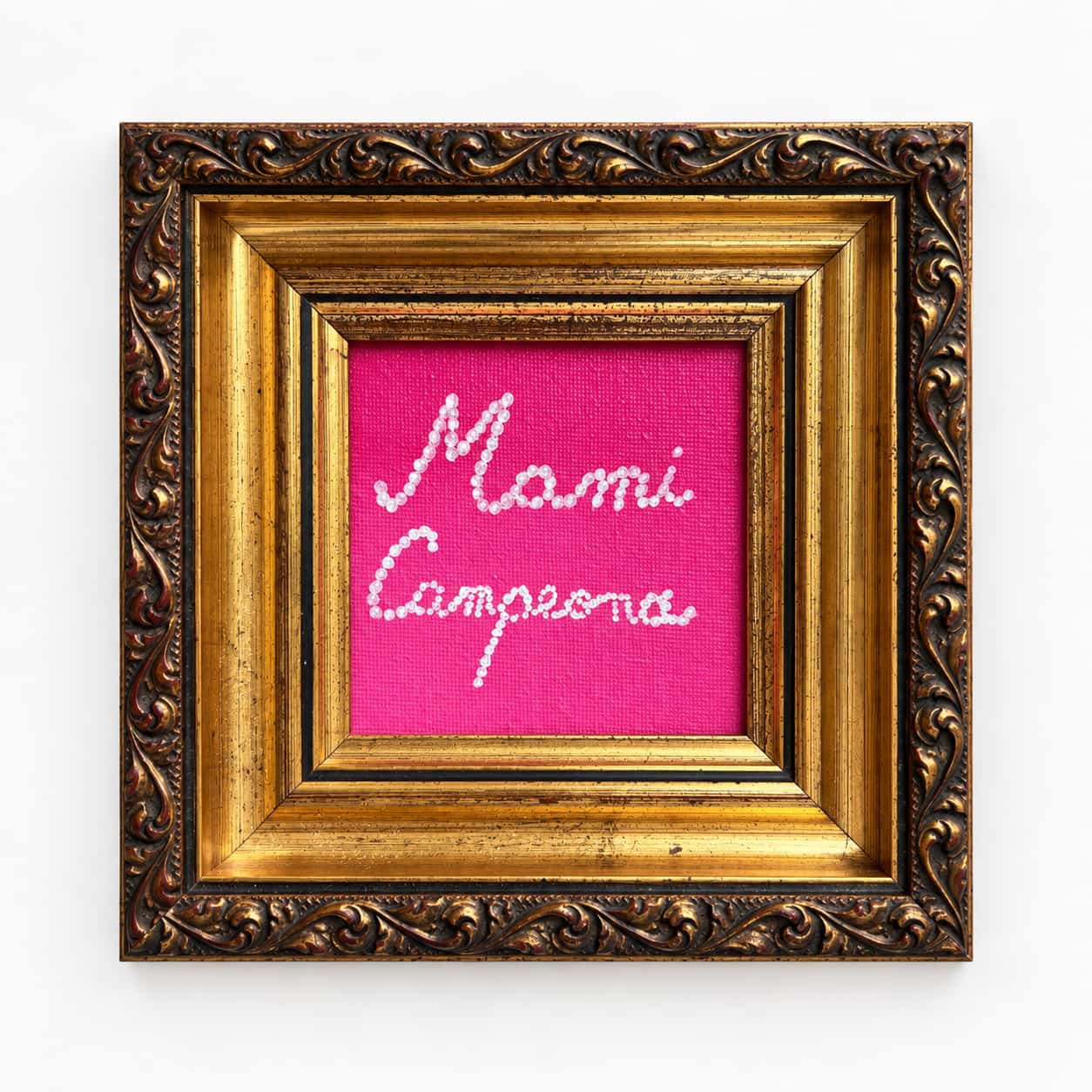 Mami Campeona, 2026, oil on canvas, by Elleny Gherghe