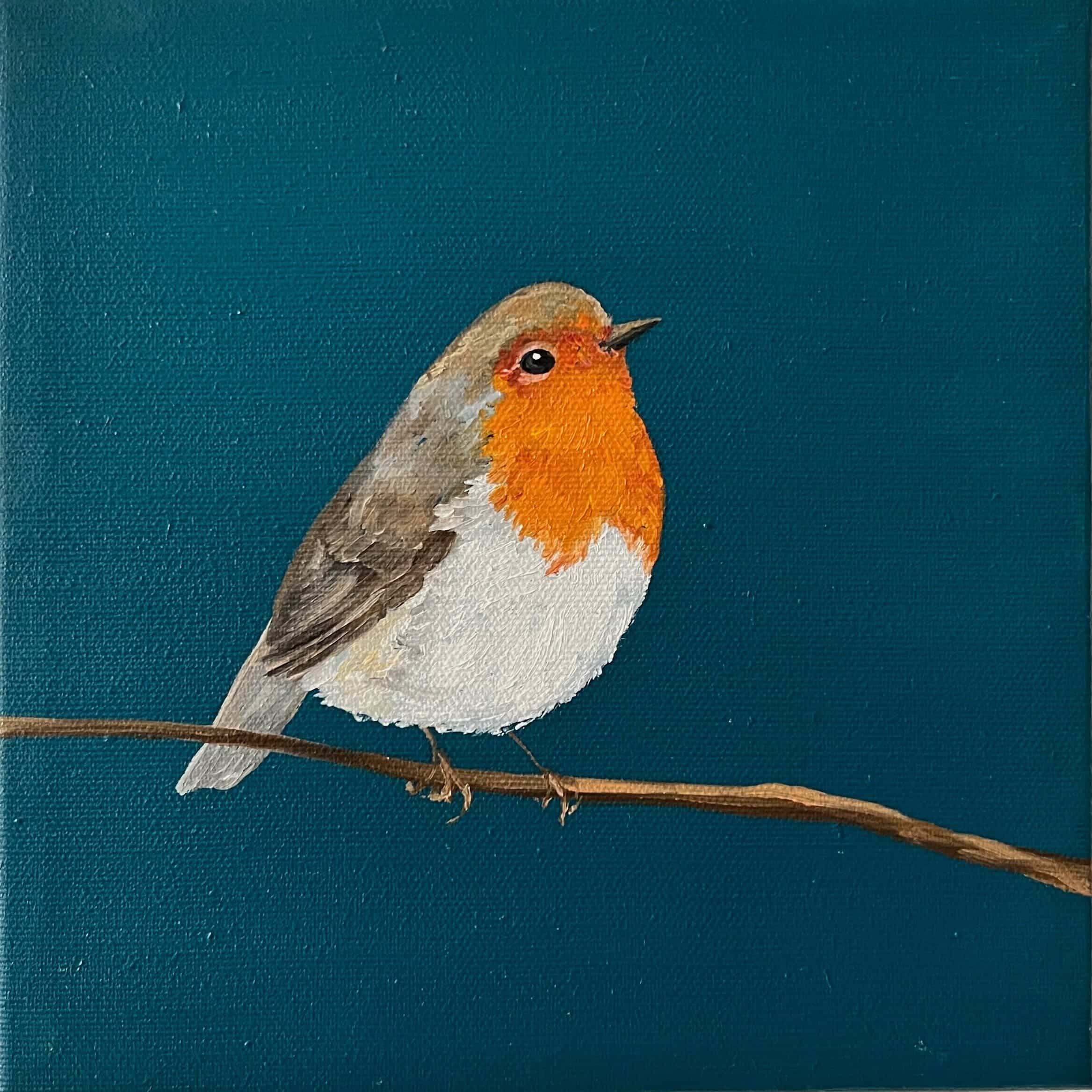 Tranquillity, 2022, oil on canvas, by Elleny Gherghe