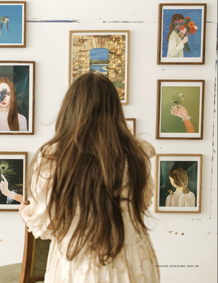 The Guide Artists Magazine feature on Elleny Gherghe, page 83