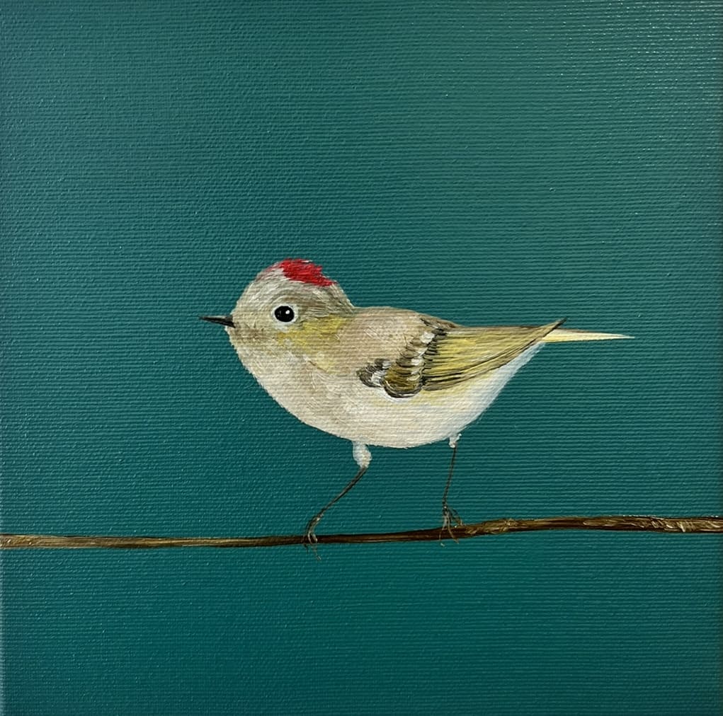 Little Prince, 2024, oil on canvas, by Elleny Gherghe