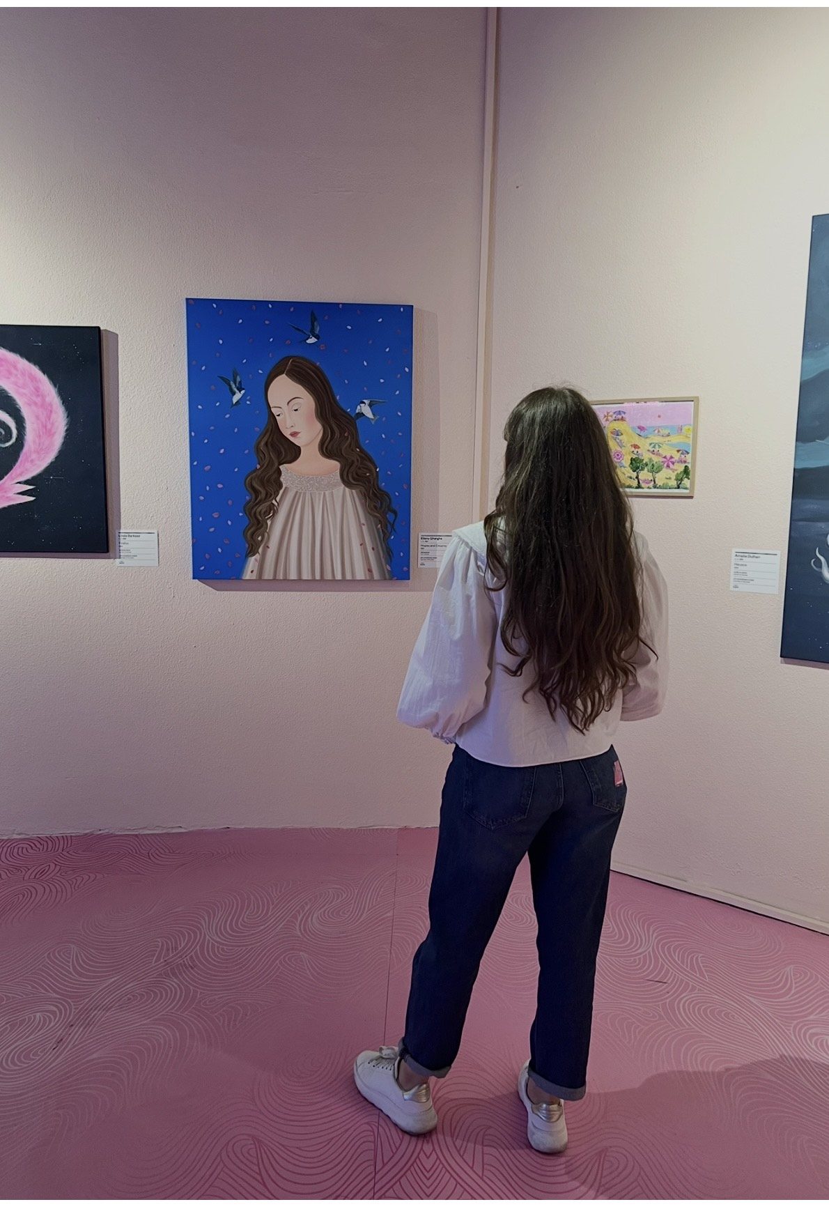 Hopes and Dreams on view in Hair Stories, Art Safari Museum, Bucharest, 2024