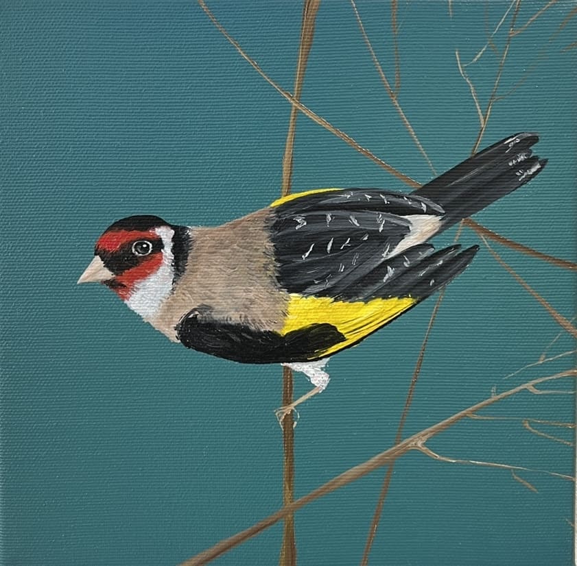 Ready to fly, 2024, oil on canvas, by Elleny Gherghe