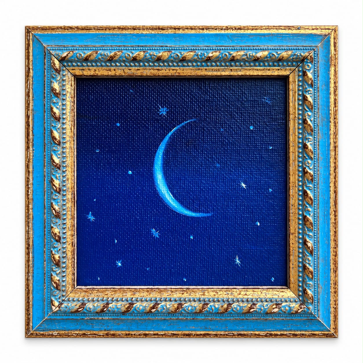 The Moon, 2026, oil on canvas, by Elleny Gherghe