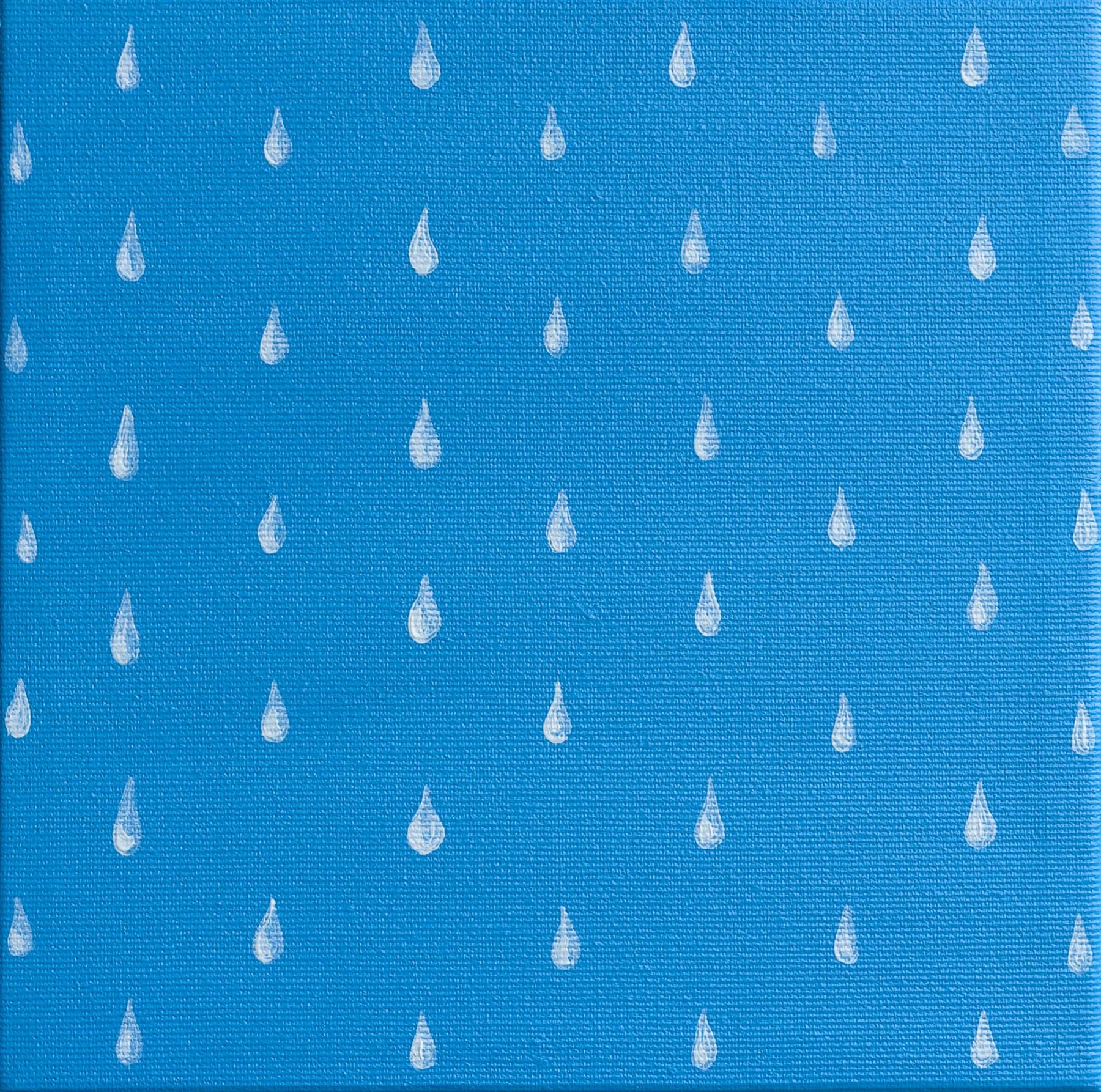 Raining Milk, 2026, oil on canvas, by Elleny Gherghe