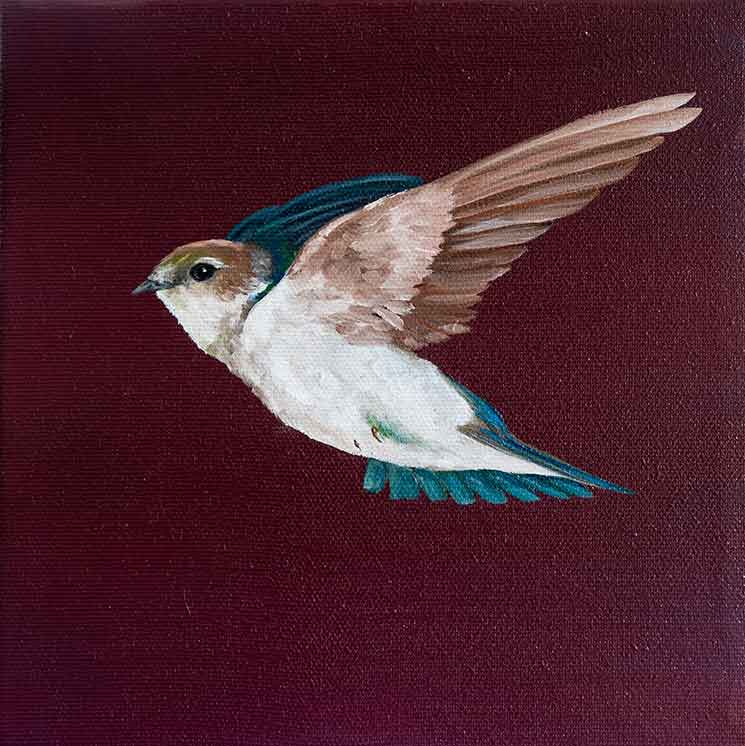 Affection, 2020, oil on canvas, by Elleny Gherghe
