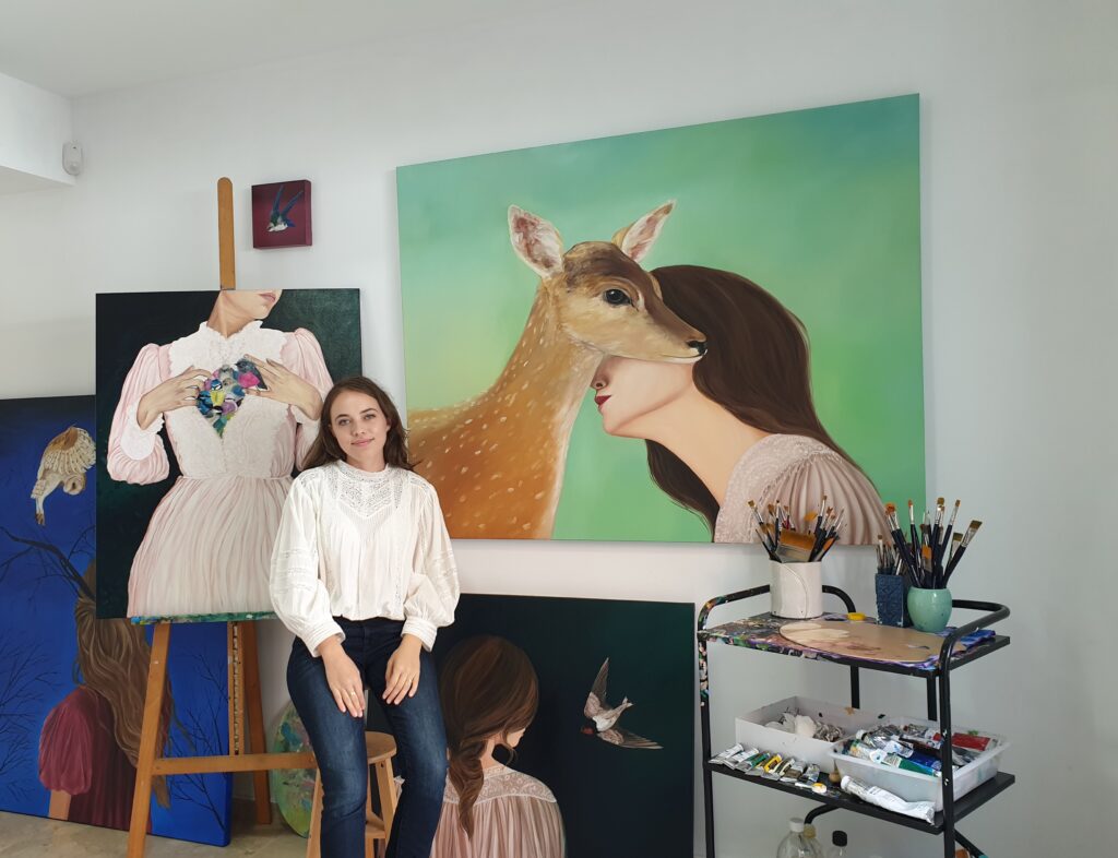 Photograph of Elleny Gherghe for ArtExit