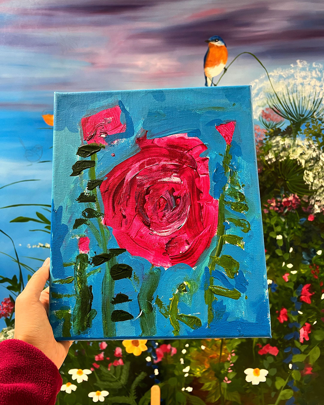 Mother & kid art class Elleny Gherghe