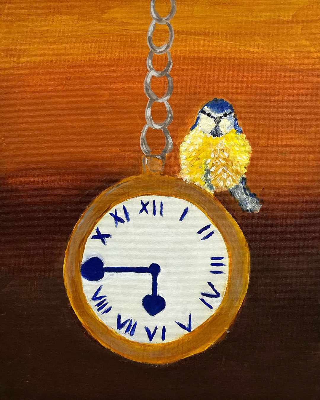 Young artist art class Elleny Gherghe